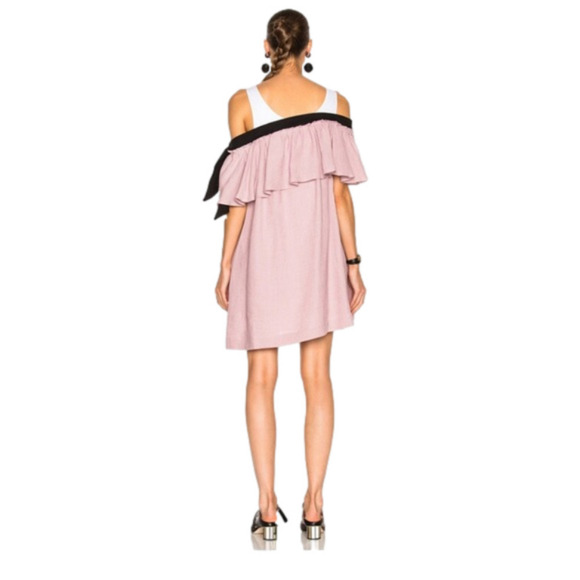 ✨ Isa Arfen Mali Baby Mini Dress – Linen Designer Statement - Picture 4 of 16